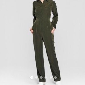 NWT Army olive green prologue jumpsuit military xs
